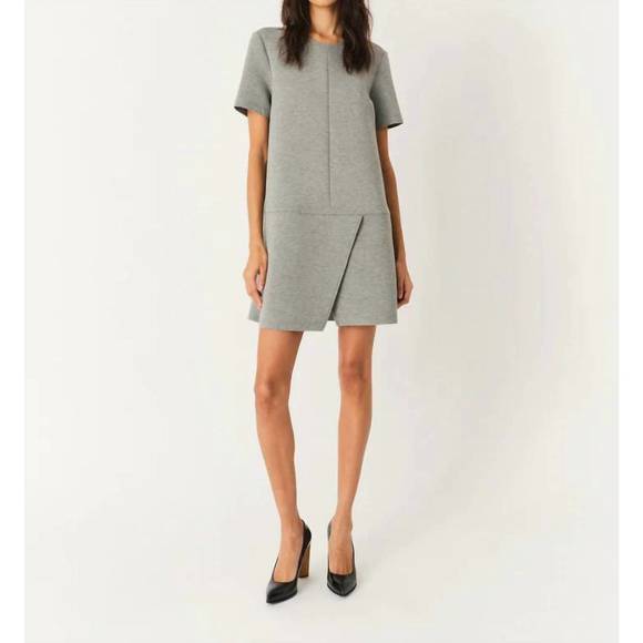 NEW THE GARMENT nice mini dress in grey melange - Picture 1 of 6